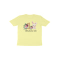 Butter yellow Wonderful One Bunny cute cake smash 1st birthday shirt by Little Scribbles